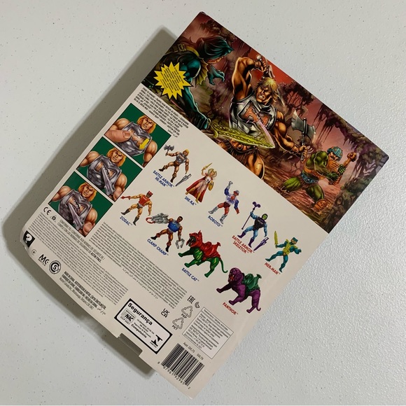 Masters of the Universe Origins: Battle Armor He-Man Deluxe Action Figure-NWT - Picture 6 of 14